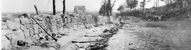 Sunken Road at Battle of 2nd Fredericksburg